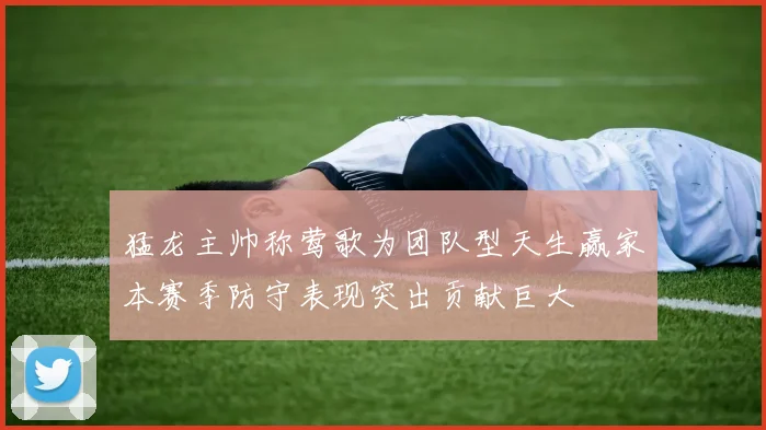 猛龙主帅称莺歌为团队型天生赢家本赛季防守表现突出贡献巨大