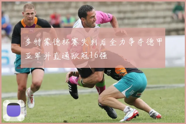 多特蒙德杯赛失利后全力争夺德甲亚军并直通欧冠16强